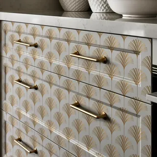 kina - RA0167 Aufkleber für Möbel und Wände Kratzfest Wasserdicht Wandaufkleber Tapete Natur PVC für Wand Haushaltsgeräte Küche Badezimmer