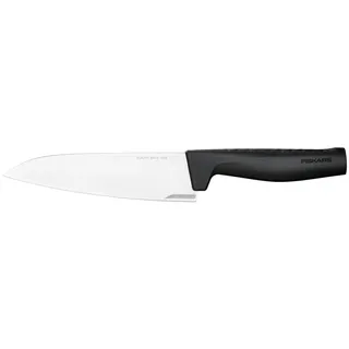 Fiskars Hard Edge Allzweckmesser 17 cm Schwarz/Silber