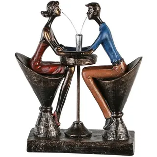 Casablanca by Gilde »Skulptur "Table for two"«, braun