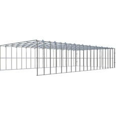Bild Gabione, silbergrau, Maschenweite 5 cm x 10 cm