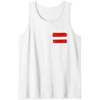 Österreich Fahne Herren Austria Flag Damen Kinder Österreich Tank Top