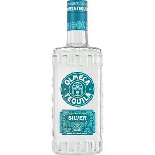 Olmeca Blanco Tequila Clasico – Klarer Tequila Silver mit süßer und belebender Agaven-Note – Mexikanische Spirituose aus dem Herzen der blauen Agave – 1 x 0,7 l