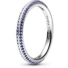 Bild ME Blue Pavé Ring Größe 52 aus Sterling-Silber mit künstlichen Kristallen, Ausschließlich Kompatibel ME, 199679C03-52