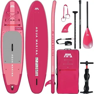 Aqua Marina SUP Board Coral 310 x 78 x 12 cm Rosa