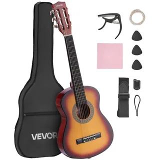 Vevor Konzertgitarre 780 mm NT Sunburst