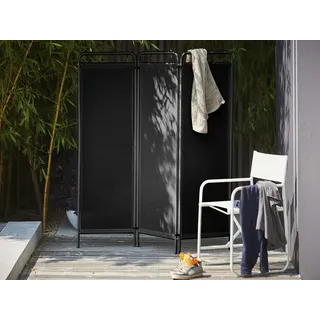 Paravent Fiam Fiam schwarz, Designer Francesco Favagrossa, 163x154 cm