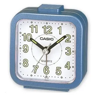 Casio TQ-141-2, Tisch, Analoge Uhr, Quadratisch, Blau, Harz, Akku - Blau
