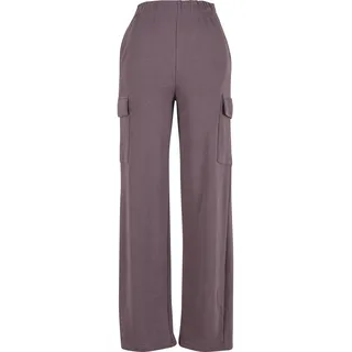 URBAN CLASSICS Baggy Light Terry Hosen Faded Purple L