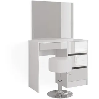 Vicco Sherry Weiß 90 cm mit Hocker 39579