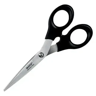 Leitz Leitz, Schere, schwarz 16,5 cm)