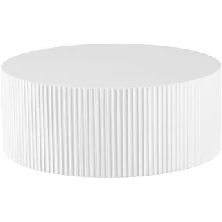 SalesFever Couchtisch Weiß MDF 90 x 35 cm