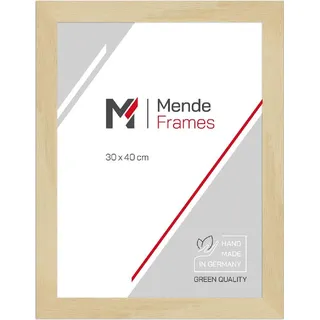 MendeFrames Holzrahmen H970 natur 60x80 cm Kunstglas