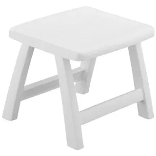 Kettler Roma Hocker Kunststoff Weiß