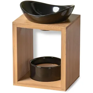 Zen Arôme Zen'Arôme - Duftlampe Naturéa Kalos - Duftbrenner für Ätherische Öle, Duftwachs und Schmelzwürfel - Verbreitung durch Sanfte Wärme - Aromatherapie - für Dekoration & Therapie