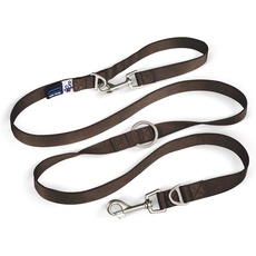 Bild Adjustable Leash Nylon Brown M