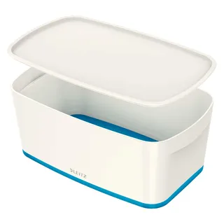 Leitz MyBox Aufbewahrungsbox 31,8 x 19,1 x 12,8 cm 1-tlg. blau/weiß