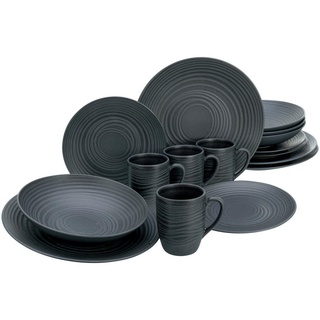 CreaTable Lava Stone Kombiservice-Set, 16-tlg. (20538)