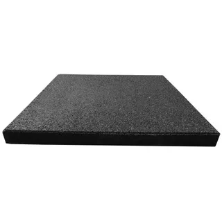 ReFlex Fallschutz-Gummiplatte, schwarz, 3 x 50 x 50 cm - 6er Set