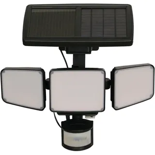 LUXFORM Außen-Wandleuchte »Solar-Sicherheits-Wandleuchte - La Rioja - LED« LED-Modul 1 Stk. Erkennungsmodus (1000LM), schwarz