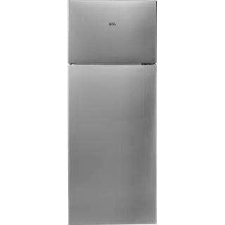 AEG RDB424E1AX Kühl-Gefrierkombination (206 l, 1434 mm hoch, Edelstahl)
