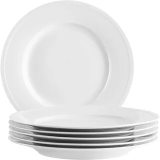 Mäser Speiseteller Arlona 6er Set weiß