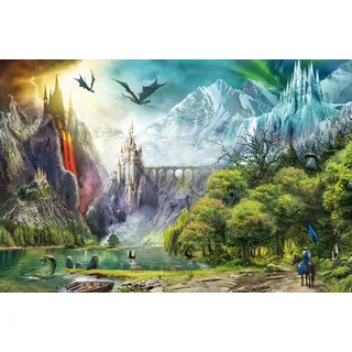 Ravensburger 16462 3000 Teile-Drachenkönigin Dragons Puzzle für Erwachsene