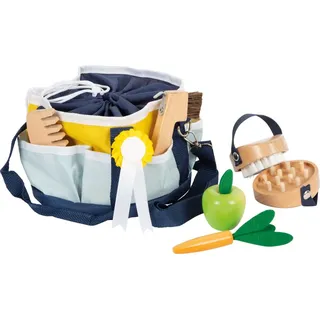 Small Foot Company Small foot Spielzeug Pferdepflege-Set mit Tasche