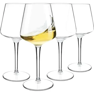 HAHASHOW Unzerbrechliche Rotweingläser, Tritan-Kunststoff Weinglaeser, bruchsicher Camping Weingläser, 445 ml plastik Tasse 4er set