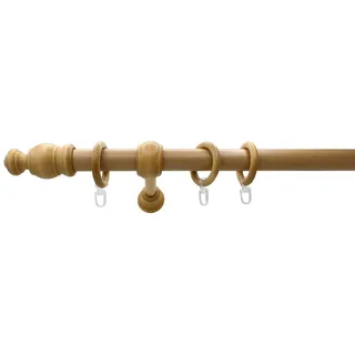 SUNLINES »Holz 28 mini« Ø 28 mm 1, läufig-läufig Fixmaß Made in Germany braun