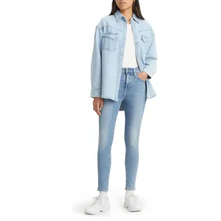 Levi's Damen 721TM High Rise Skinny Skinny Fit Blue Wave Light 25W ® 28L Active