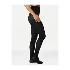 Womens M&S Collection 3pk 40 Denier Body SensorTM Tights - Navy, Navy - Extra Large