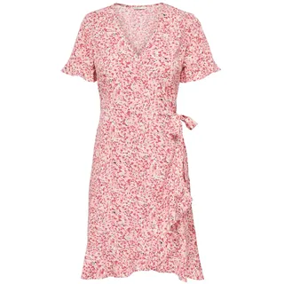 Only Onlolivia Kleid Blumen Rose Smoke 40
