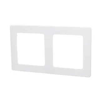 Wandschild aus Glas im deutschen/französischen Stil mit 2 Schlüsseln in Weiß. Perfekt, um jedem Raum einen modernen und eleganten Touch zu verleihen und Funktionalität und Design zu vereinen.