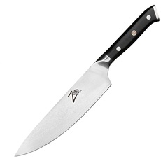 Zelite® Damastmesser, Scharfes Küchenmesser 20,3 cm, Japanisches Messer für Zuhause und Gastro, Profi-Messer Scharf, Damast Kochmesser für Küche, Damaszener Messer mit Nahtloser Verarbeitung