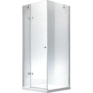 Glaszentrum Hagen Eckdusche Hestia 100x100x195 cm inkl. Tasse - Transparent