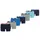 7er Pack Boxershorts Blue Combo XL