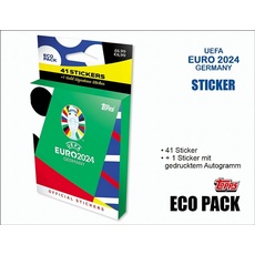 Bild UEFA Fußball-Europameisterschaft 2024 Sammelsticker Eco-Pack Blister