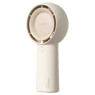 JISULIFE Handheld Fan Life5 Plus 4000mAh Portable Mini Blower USB Fan - Beige Powerbank (Akku) - Beige - 4000 mAh