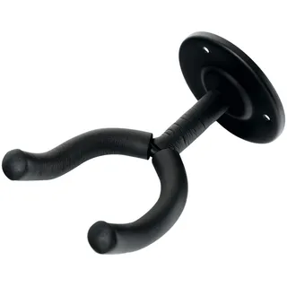 Classic Cantabile Gitarrenwandhalter Schwarz