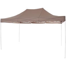 Bild von Dachbezug zu Allrounder Pavillon 3 x 4,5 m, Bezug aus 160 g/m2 Polyester, PU-beschichtet, taupe