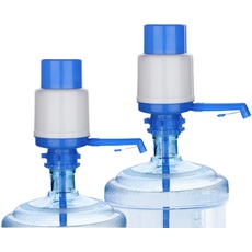 Manueller Wasserspender für Kanister, Wasserdosierer, manuelle Pumpe, Wasserspender, für Kanister bis zu 20 l mit 55 cm Öffnung.