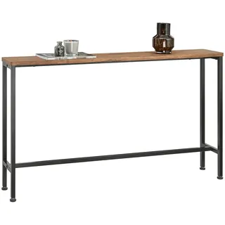 SoBuy FSB19-N Konsolentisch 120x65x20 braun/schwarz