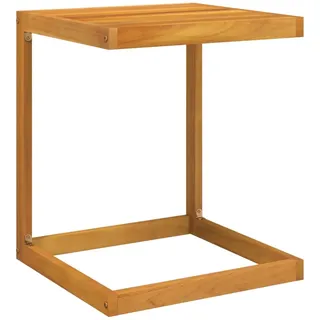 vidaXL C-Tisch 42x40x50 cm Massivholz Akazie - Braun