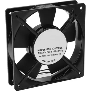 Axialventilator Ultra Silent Super Power 50000 Hours Dual Ball Bearing Cooling Fan für DIY Kühlung Lüftung Abluft Projekte