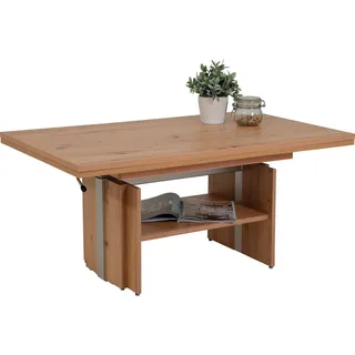 Hela Funktionscouchtisch Henner Braun Eiche 110 x 53 x 68 cm