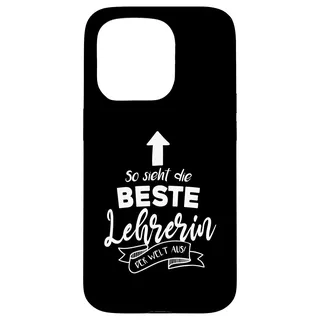 So Sieht Die Beste Lehrerin Der Welt Aus Schullehrerin Hülle für iPhone 15 Pro