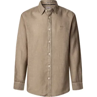 Pepe Jeans Arnau Langarmhemd - Light Beige - S