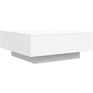 vidaXL Couchtisch Weiß 80x80x31 cm Holzwerkstoff - Weiß