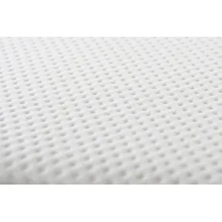 SOFT Matratze 75x190cm, HD-Schaum mit Mikroluftzellen, Härtegrad 5, Höhe: 19cm, 3 Komfortzonen - Weiß