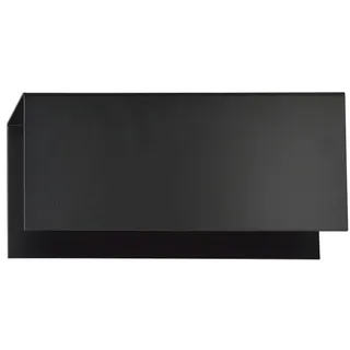 Licht-Erlebnisse Valme Wandleuchte Metall Schwarz Indirekte Beleuchtung E27